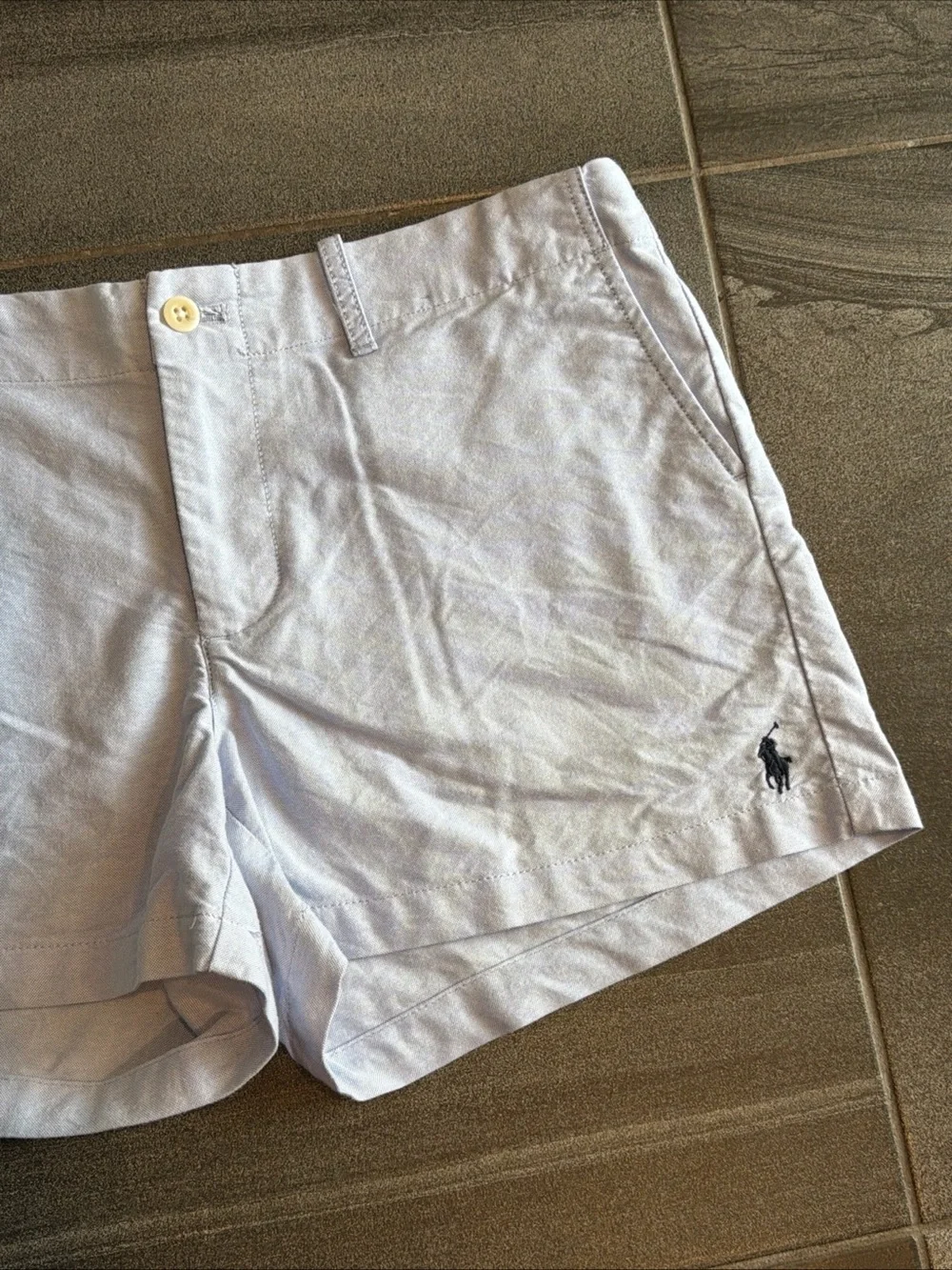 Polo Ralph Lauren Women’s Light Blue Shorts Size 6 Resort 100% Cotton